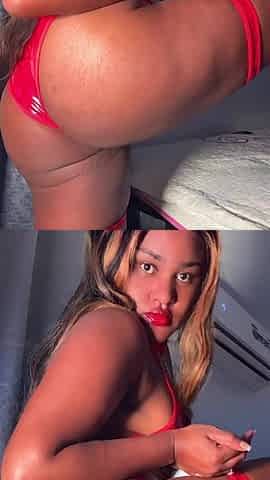 The lewd little ebony devil with an booty-ramming masturbates actually well