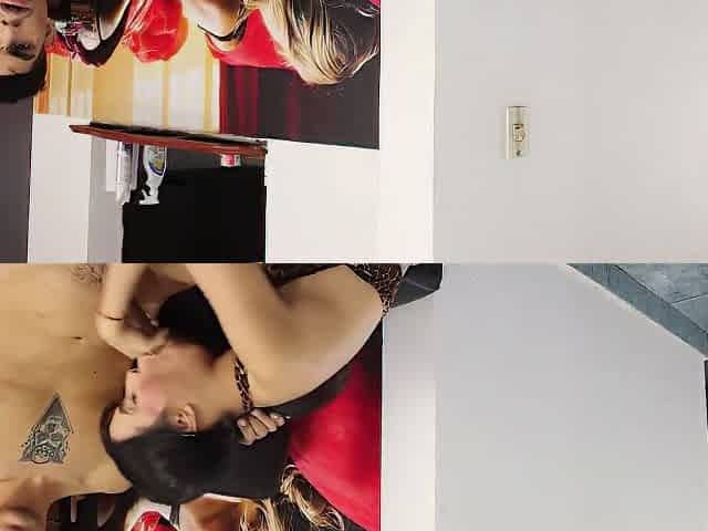 I Was Masturbating In My Living Room When My Stepsister Came In And Saw Me Touching My Dick