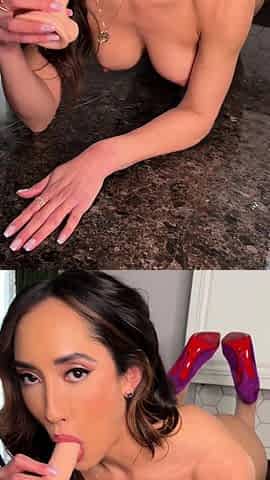 Sloppy Blowjob Just For YOU - Chloe Amour -
