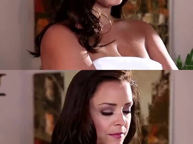 Liza Del Sierra And Ana Lingus - Horny Lesbie Energizing Po