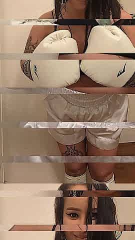 Boxing Fetish Tiny Lalin girl 4'6