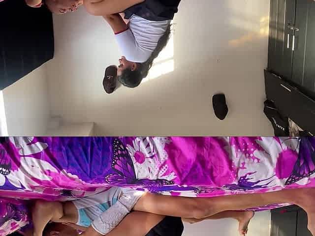 Horny Stepdaughter Comes Home From College Wanting to Ride My Cock in College Uniform
