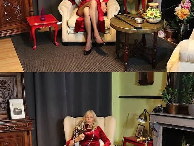 Sissy Maid Dee Serving Her Headmistress