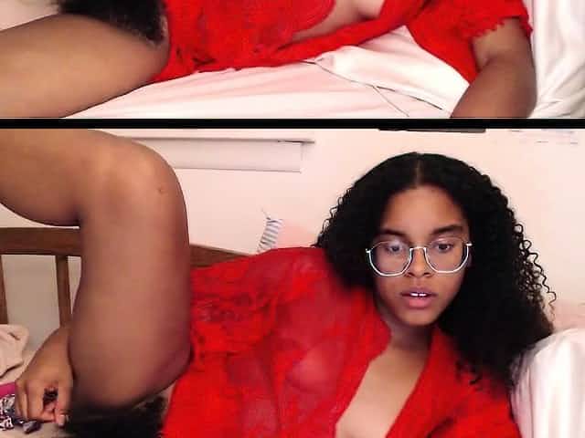 Black Huge Titty Horny Ebony Solo