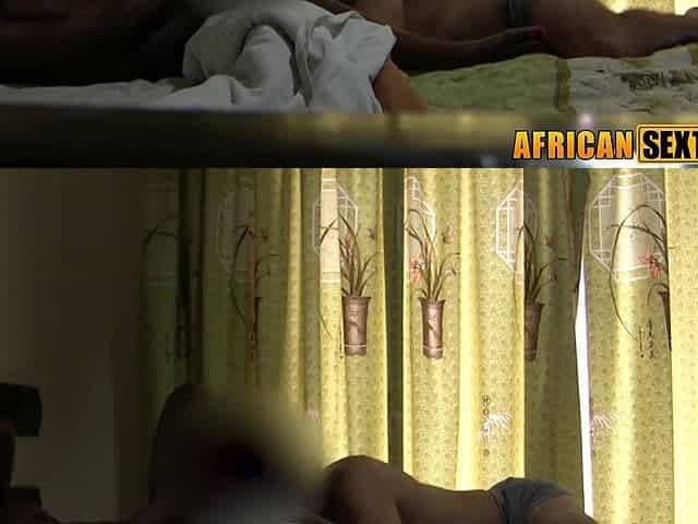 Intercourse tape with big boobed African amateur porn