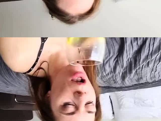 Cute teen blowjob and hard doggystyle fuck