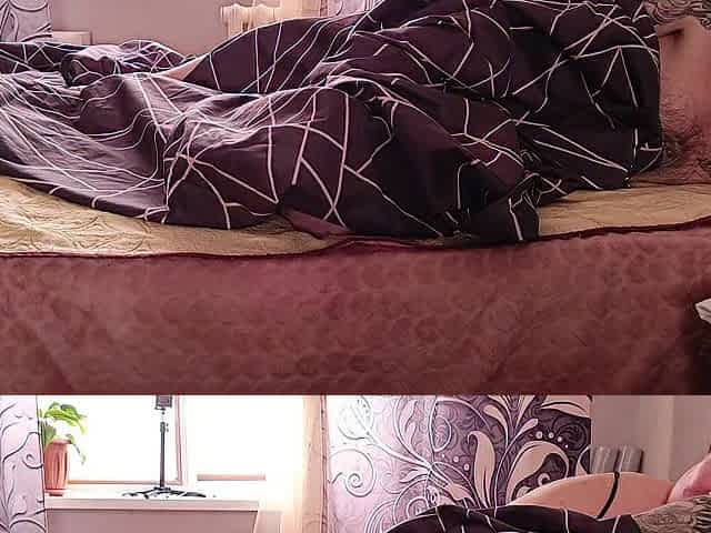 shared a daybed with a neighbour banged her in the throat and vagina doggystyle