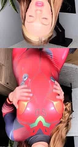 Cock hungry blonde bimbo with big