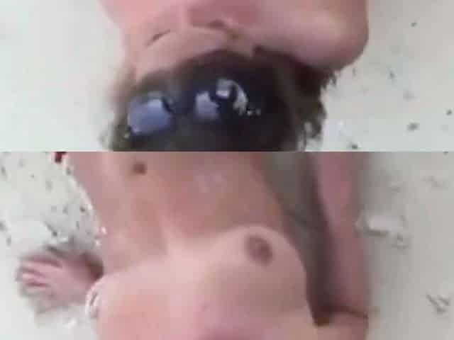 Amateur Couple's Beach Sex Tape