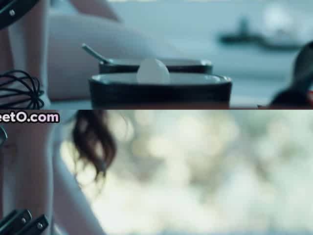 Skinny hot babe doggyfucked by BFs cock