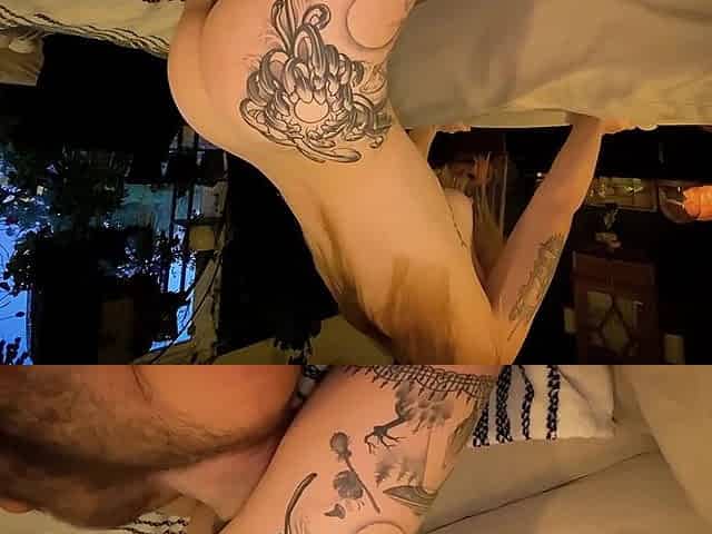 Perfect Body Babe Rides His Face Until The Sun Goes Down Makes Him Cum Twice