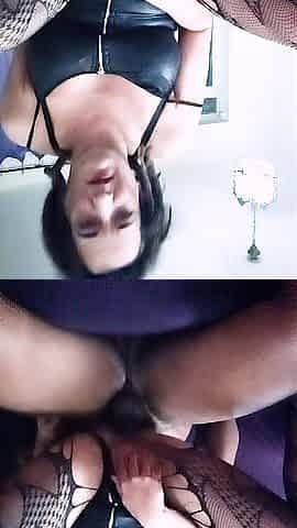 LEA THE FLOOZY CLIMAXES THROUGHOUT DEEPTHROAT TRANCE