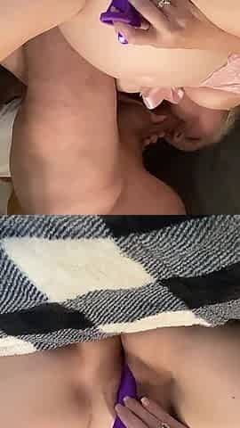 Toy Play Blow Job Cum on Me