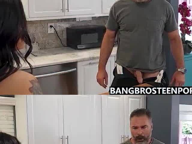 Nude Stepdaughter Turns Awkward Into Hard Screw