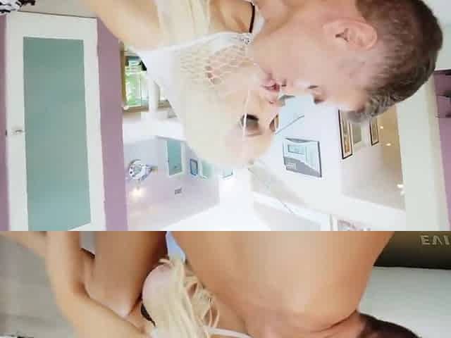 Kenzie Taylor - Anal Star Slurps Spunk!