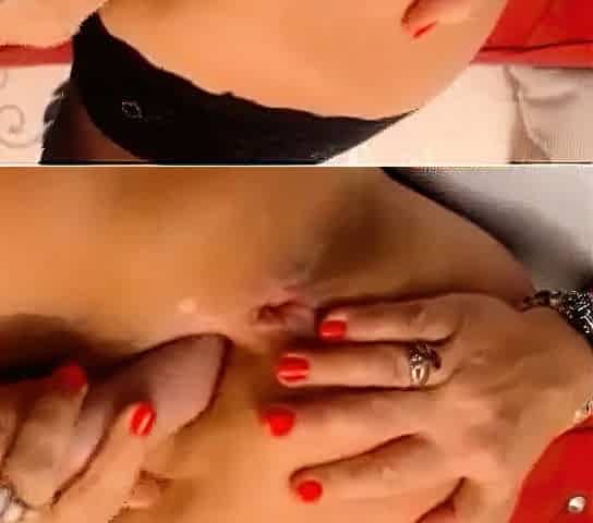 Blonde Cougar Plays with Sex Toy on Webcam