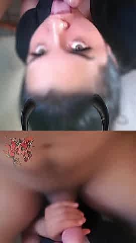 Nasty wife ends up bent over begging for greater quantity during the time that her cuckold watches