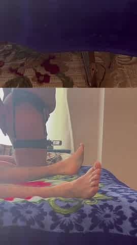 In the Morning My Skinny Boyfriend Was the Hardest Boss in the Game Over BBW Girlfriend