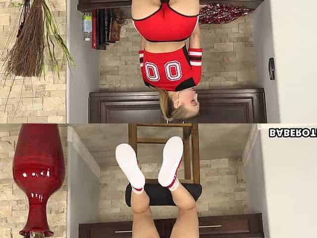 Anastasia Knight Is a Cheerleader Enjoying Toys on Her Pussy
