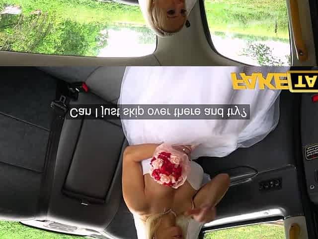 Fake Taxi: Tara Spades gets a dose inside on her wedding day