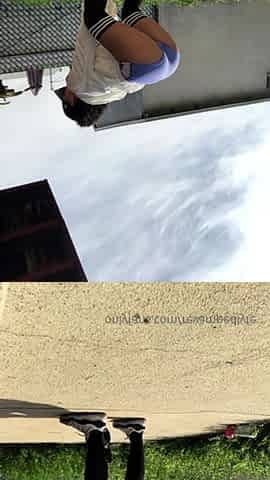 Real amateur couple outdoor ass fuck and anal creampie in hd