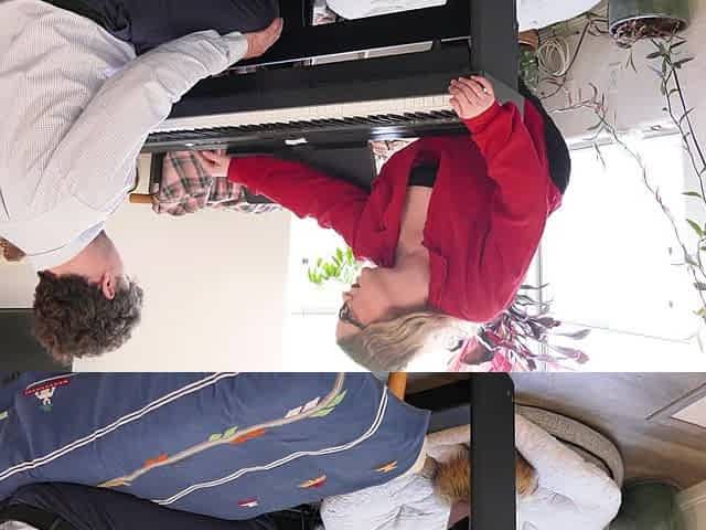 Stepmom Teaching Piano Lets Stepson Fuck Her Ass To Make It More