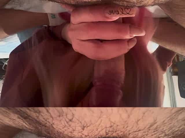 Close-up Blowjob with Cum in Mouth and Cum on Her Lips