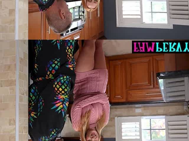 BBW teen asks daddy to solve her problem