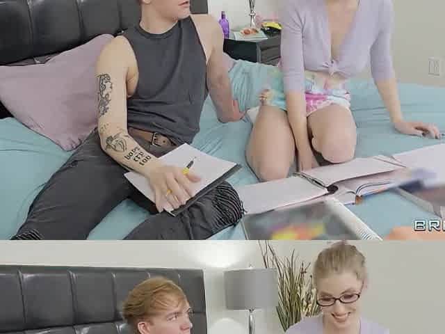 Exciting Nerd Girl Octavia Red Sex Video