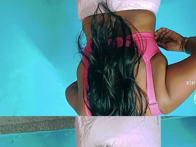Desi MILF Get Ready for Party and Wearing Saree with Sleeveless Blouse