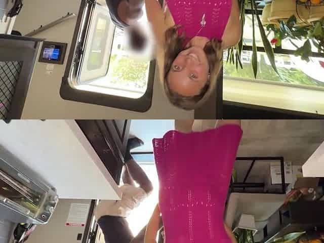 Hotwife brings home her uber driver