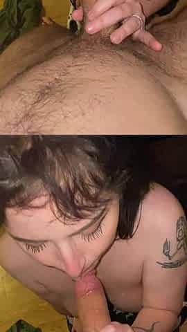 Sucking and screwing my neighbour until that guy gives me a facial