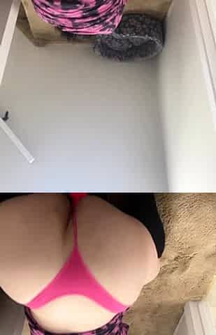 Tiny amateurs ass craves big toys