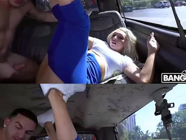 Big Booty Stripper Takes The Ride With Peter Green And Alexis Andrews