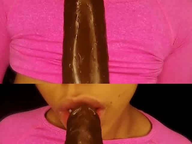 Large Breasts Hotty Moist Down Double Schlong Sextoy With Her Much loved Fruit!!!POV