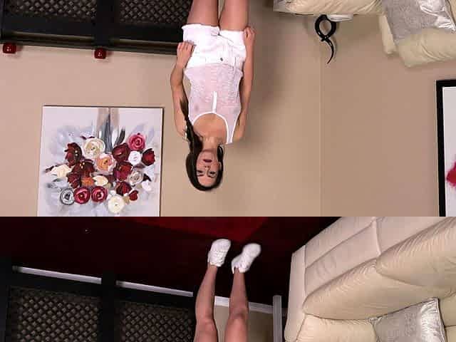 Brunette babe chelsea french solo masturbation