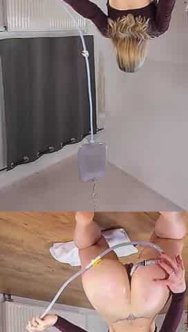 Happy Valentine's Day to You. I Hope My Video Brings You Lots of Love. I Was Amazed at How Quickly the Enema Bag Was Empty