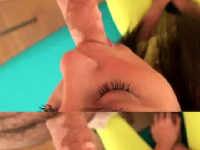 Sandra having after orgasm cigarette