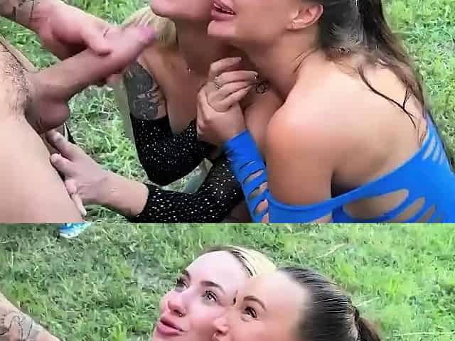 HOT BLONDE FUCKED OUTDOOR ON BIRTHDAY - CASTING