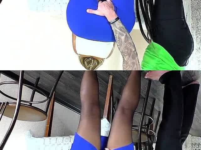 I lifted my step mamma petticoat and banged in large butt