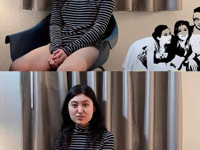 Japanese teen finger fuck