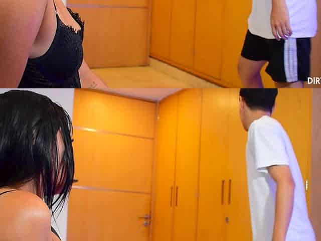 I Receive a Massage From My Stepson's Friend and We End up Fucking.