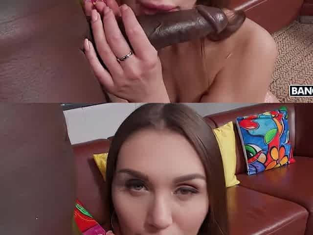 Freddy Gong In Hot Russian Babe Jadilica Rides Bbc With Her Asshole