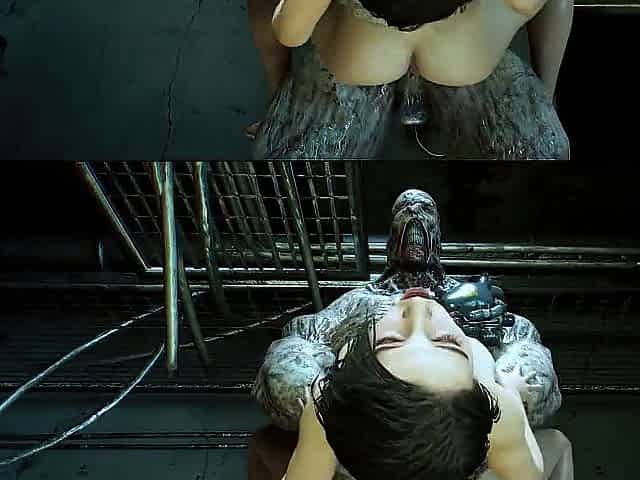 Jill & Claire - Code Nemesis In Group sex