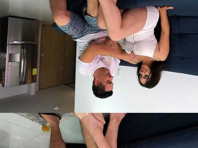 I fuck my friend at his house before his wife arrives