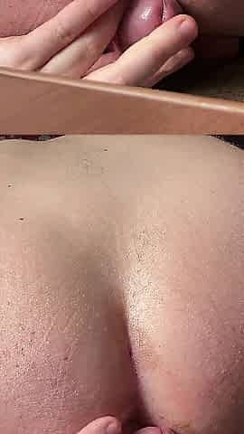 Femboy cums profusely