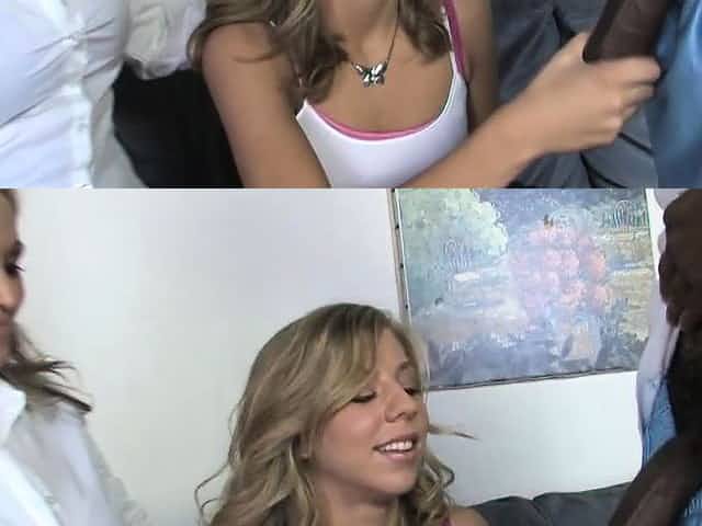 Sasha Sky And Chastity Lynn Share A BBC