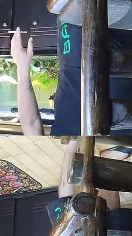 Trying to Enjoy a Rubber Dick.