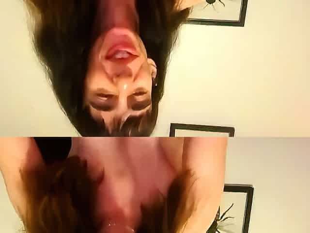 Sexy webcam brunette with big boobs
