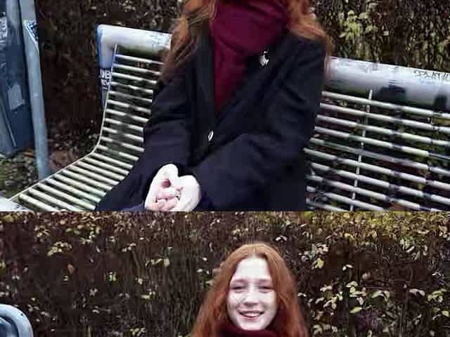 GERMAN SCOUT - Real Redhead Ginger Teen Alice